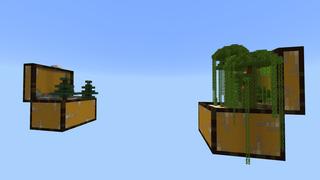 Screenshot of the Minecraft Bedrock Marketplace product Better Chest Skyblock created by Pixelusion.