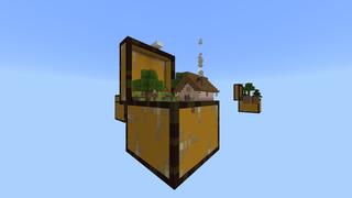 Screenshot of the Minecraft Bedrock Marketplace product Better Chest Skyblock created by Pixelusion.