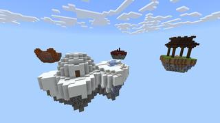 Screenshot of the Minecraft Bedrock Marketplace product Better Skyblock created by Pixelusion.