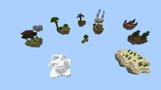 Screenshot of the Minecraft Bedrock Marketplace product Better Skyblock created by Pixelusion.