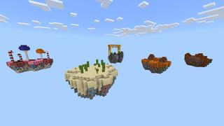 Screenshot of the Minecraft Bedrock Marketplace product Better Skyblock created by Pixelusion.