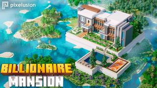Thumbnail of the Minecraft Bedrock Marketplace product Billionaire Mansion created by Pixelusion.