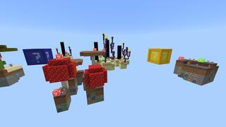 Screenshot of the Minecraft Bedrock Marketplace product Biome Lucky Skyblock created by Pixelusion.