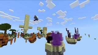 Screenshot of the Minecraft Bedrock Marketplace product Biomes Parkour created by Pixelusion.