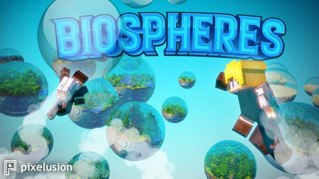 Thumbnail of the Minecraft Bedrock Marketplace product Biosphères created by Pixelusion.