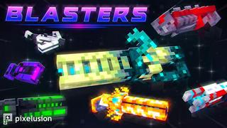 Thumbnail of the Minecraft Bedrock Marketplace product Blasters created by Pixelusion.