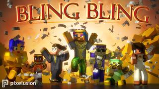 Thumbnail of the Minecraft Bedrock Marketplace product Bling Bling created by Pixelusion.