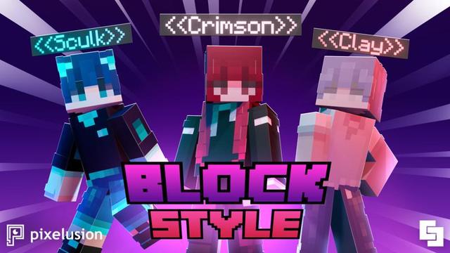 Thumbnail of the Minecraft Bedrock Marketplace product Block Style created by Pixelusion.