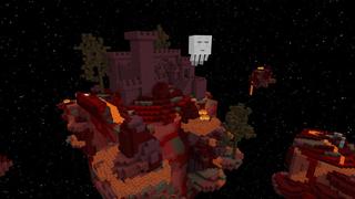 Screenshot of the Minecraft Bedrock Marketplace product Blocky Planets created by Pixelusion.