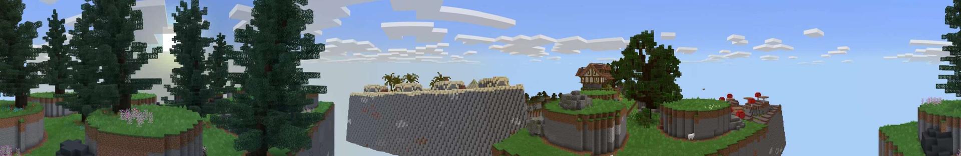 Panorama of the Minecraft Bedrock Marketplace product Bricks World created by Pixelusion.
