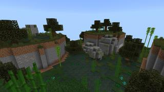 Screenshot of the Minecraft Bedrock Marketplace product Bricks World created by Pixelusion.