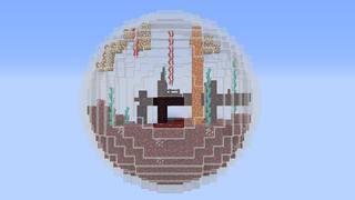 Screenshot of the Minecraft Bedrock Marketplace product Bubbles Skyblock created by Pixelusion.