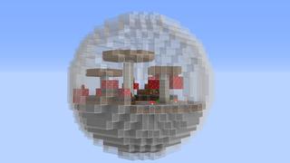 Screenshot of the Minecraft Bedrock Marketplace product Bubbles Skyblock created by Pixelusion.