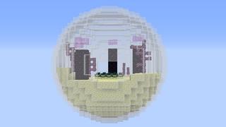 Screenshot of the Minecraft Bedrock Marketplace product Bubbles Skyblock created by Pixelusion.