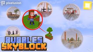 Thumbnail of the Minecraft Bedrock Marketplace product Bubbles Skyblock created by Pixelusion.