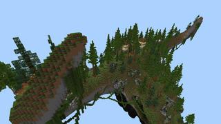 Screenshot of the Minecraft Bedrock Marketplace product Bull Skyblock created by Pixelusion.