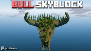 Thumbnail of the Minecraft Bedrock Marketplace product Bull Skyblock created by Pixelusion.