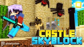 Thumbnail of the Minecraft Bedrock Marketplace product Castle Skyblock created by Pixelusion.