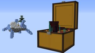 Screenshot of the Minecraft Bedrock Marketplace product Chest Skyblock created by Pixelusion.