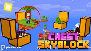 Thumbnail of the Minecraft Bedrock Marketplace product Chest Skyblock created by Pixelusion.