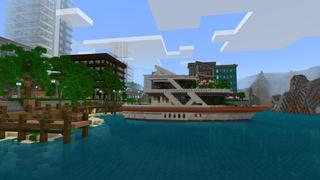 Screenshot of the Minecraft Bedrock Marketplace product City Survival created by Pixelusion.