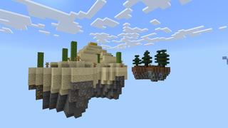 Screenshot of the Minecraft Bedrock Marketplace product Classic Sky Block created by Pixelusion.