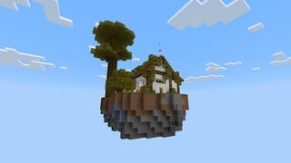 Screenshot of the Minecraft Bedrock Marketplace product Classic Sky Survival created by Pixelusion.