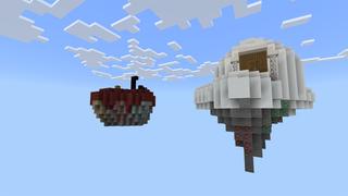 Screenshot of the Minecraft Bedrock Marketplace product Classic Sky Survival created by Pixelusion.