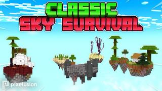 Thumbnail of the Minecraft Bedrock Marketplace product Classic Sky Survival created by Pixelusion.