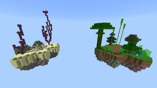 Screenshot of the Minecraft Bedrock Marketplace product Classic Skyblock! created by Pixelusion.
