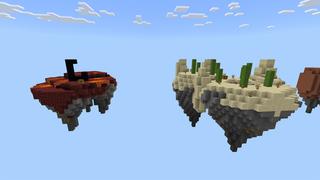 Screenshot of the Minecraft Bedrock Marketplace product Classic Skyblock Challenge created by Pixelusion.