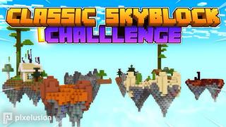 Thumbnail of the Minecraft Bedrock Marketplace product Classic Skyblock Challenge created by Pixelusion.