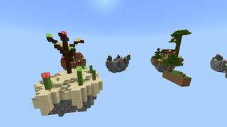 Screenshot of the Minecraft Bedrock Marketplace product Classic Skyblock 2 created by Pixelusion.