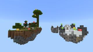 Screenshot of the Minecraft Bedrock Marketplace product Classic Skyblock 2 created by Pixelusion.