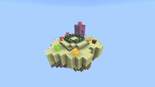 Screenshot of the Minecraft Bedrock Marketplace product Classic Skyblock 2 created by Pixelusion.