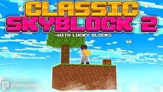 Thumbnail of the Minecraft Bedrock Marketplace product Classic Skyblock 2 created by Pixelusion.