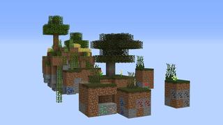 Screenshot of the Minecraft Bedrock Marketplace product Classic Skyblock created by Pixelusion.