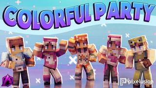 Thumbnail of the Minecraft Bedrock Marketplace product Colorful Party created by Pixelusion.