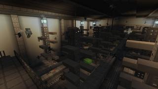 Screenshot of the Minecraft Bedrock Marketplace product Crashed: Mars created by Pixelusion.