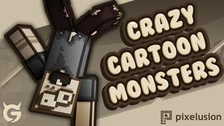 Thumbnail of the Minecraft Bedrock Marketplace product Crazy Cartoon Monsters created by Pixelusion.