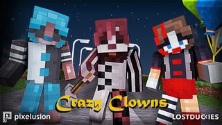 Thumbnail of the Minecraft Bedrock Marketplace product Crazy Clowns created by Pixelusion.