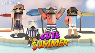 Thumbnail of the Minecraft Bedrock Marketplace product Cute Summer created by Pixelusion.