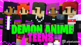Thumbnail of the Minecraft Bedrock Marketplace product Demon Anime Teens created by Pixelusion.