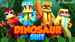 Thumbnail of the Minecraft Bedrock Marketplace product Dinosaur Suit created by Pixelusion.