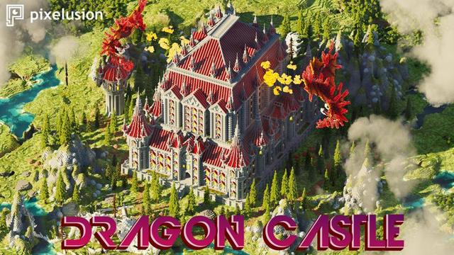 Thumbnail of the Minecraft Bedrock Marketplace product Castillo del Dragón created by Pixelusion.