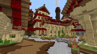 Screenshot of the Minecraft Bedrock Marketplace product Dragon Ship Adventure created by Pixelusion.