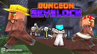 Thumbnail of the Minecraft Bedrock Marketplace product Dungeon Skyblock created by Pixelusion.