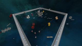 Screenshot of the Minecraft Bedrock Marketplace product Evil Alien Parkour created by Pixelusion.