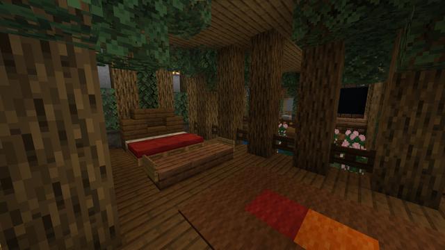 Screenshot of the Minecraft Bedrock Marketplace product Fantastic Mountainside Base created by Pixelusion.