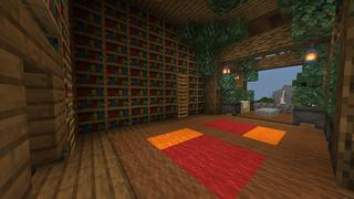 Screenshot of the Minecraft Bedrock Marketplace product Fantastic Mountainside Base created by Pixelusion.